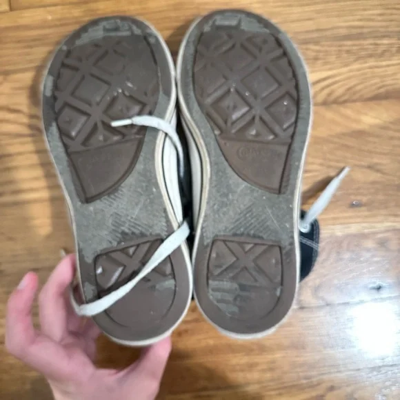 Women’s Black High-Top Converse - Picture 4 of 4